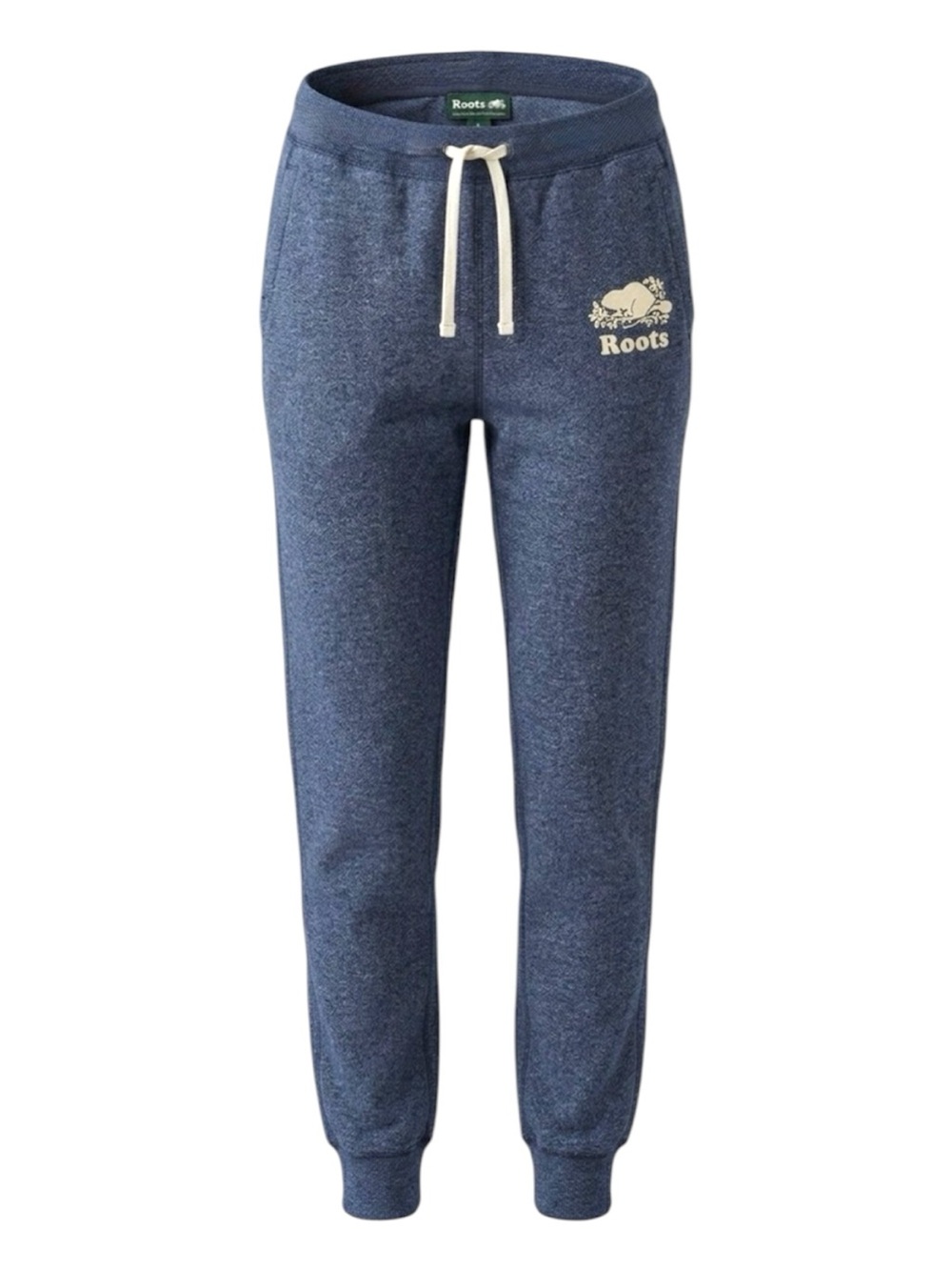 Roots Women’s Navy Blue Drawstring Pull on Jogger Sweat Pants Size XXSmall